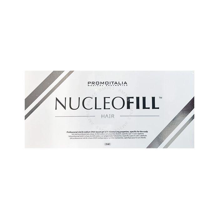 Nucelofill Hair has shown significant efficacy in the treatment of androgenetic alopecia and in all cases of hair weakening, improving the triophism of the hair follicle thanks to its deep and continuous biorestructure effect.