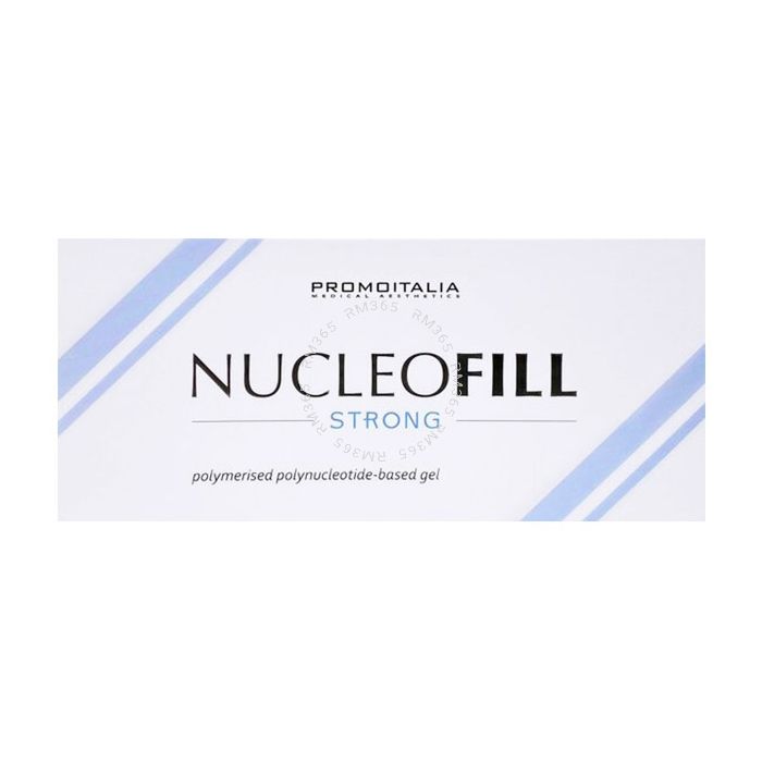 Nucleofill is a new line of bio stimulant gel based on natural polynucleotides and high viscosity for skin rejuvenation and protection. As an anti-ageing treatment, Nucleofill is designed to improve skin elasticity and tightness as well as aid in the prev Nucleofill is a new line of bio stimulant gel based on natural polynucleotides and high viscosity for skin rejuvenation and protection. As an anti-ageing treatment, Nucleofill is designed to improve skin elasticity and tightness as well as aid in the prev