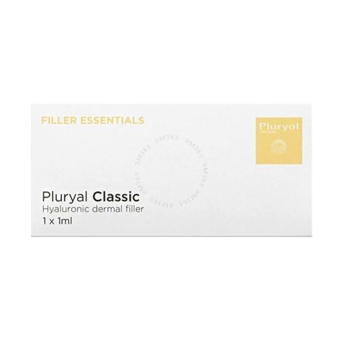 Pluryal Classic is an innovative hyaluronic dermal filler used to correct wrinkles, cutaneous fractures and remodel lips in the mid-dermis. Pluryal Classic is an innovative hyaluronic dermal filler used to correct wrinkles, cutaneous fractures and remodel lips in the mid-dermis.