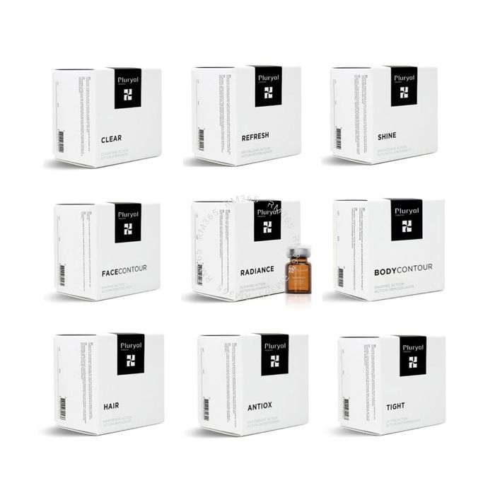 Pluryal® Mesoline Hair (5 Vials x 5ml Per Pack)