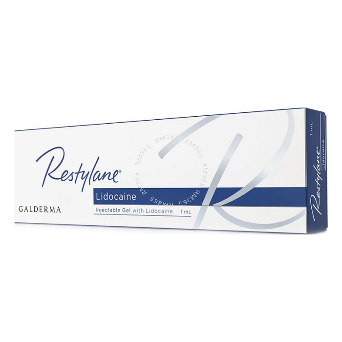 Restylane® Lidocaine is Hyaluronic Acid (HA) based dermal filler used to fill lines and wrinkles and to increase volume in targeted areas.Hyaluronic acid a is naturally occuring substance in the body and is an essential component of the human tissue. It i Restylane® Lidocaine is Hyaluronic Acid (HA) based dermal filler used to fill lines and wrinkles and to increase volume in targeted areas.Hyaluronic acid a is naturally occuring substance in the body and is an essential component of the human tissue. It i