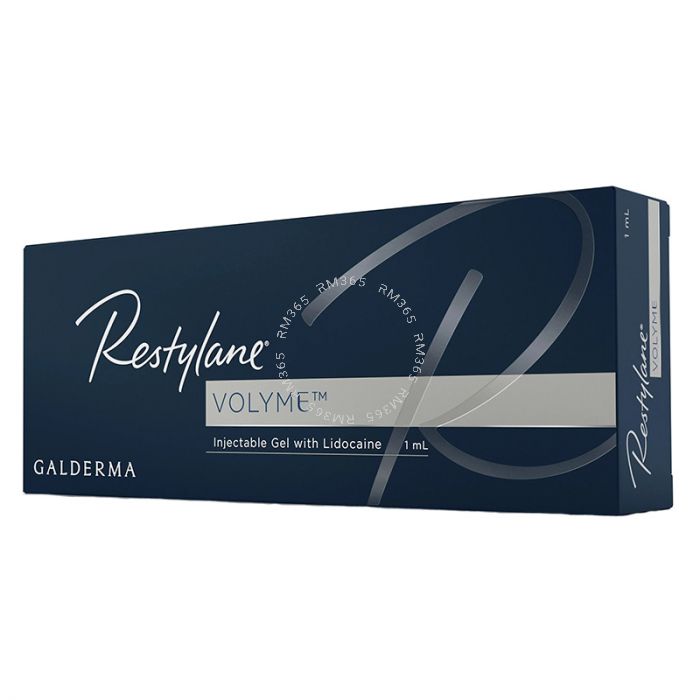 Restylane® Volyme Lidocaine is a volumising dermal filler composed of hyaluronic acid and a cross-linker called Butanediol Diglycidyl Ether (BDDE). This Optimal Balance Technology TM ensures the absence of animal components and immunogenic substances. The Restylane® Volyme Lidocaine is a volumising dermal filler composed of hyaluronic acid and a cross-linker called Butanediol Diglycidyl Ether (BDDE). This Optimal Balance Technology TM ensures the absence of animal components and immunogenic substances. The
