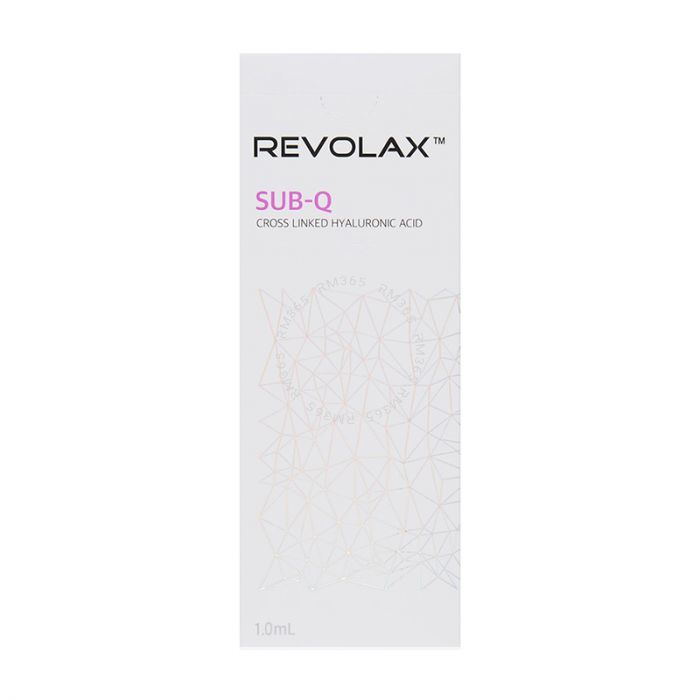 REVOLAX™ SubQ - As the thickest in the REVOLAX range, REVOLAX Sub-Q is best suited for cheek, chin, nose and jawline augmentation or deep to extremely severe wrinkles. Due to the advanced ability to mould under the skin, this allows for REVO REVOLAX™ SubQ - As the thickest in the REVOLAX range, REVOLAX Sub-Q is best suited for cheek, chin, nose and jawline augmentation or deep to extremely severe wrinkles. Due to the advanced ability to mould under the skin, this allows for REVO
