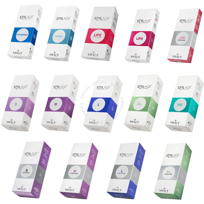 Stylage® Bi-Soft M Lidocaine is a cross-linked hyaluronic acid with 0.3% of Lidocaine is used in the mid to deep dermis for filling of medium to deep nasolabial folds, smoothing of wrinkled and sagging areas, marionette lines, cheek wrinkles, hollow templ