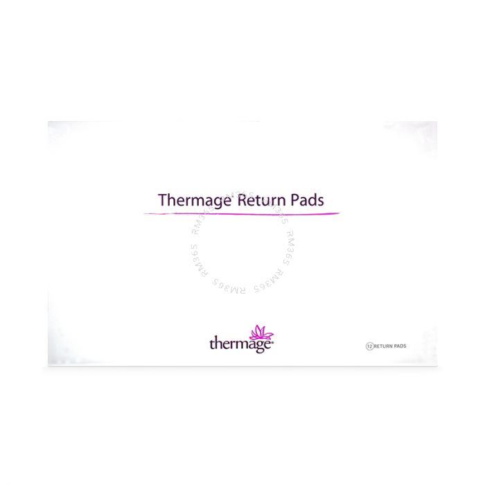 Thermage Return Pads are single-use consumables used with the Thermage CPT system to help prevent electrical burns. The return pad is a rubber, non-active electrode that should be placed directly onto the patient’s skin surface to create a return path for Thermage Return Pads are single-use consumables used with the Thermage CPT system to help prevent electrical burns. The return pad is a rubber, non-active electrode that should be placed directly onto the patient’s skin surface to create a return path for
