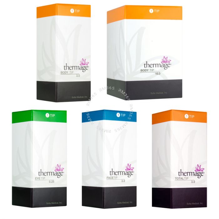Thermage 0.25cm2 Eye Tip is a Thermage treatment accessory designed to smooth out and tighten the skin of the upper and lower eyelids. The Eye Tip is specifically designed to use precise and shallow heating to smooth and tighten the sensitive skin of the 
