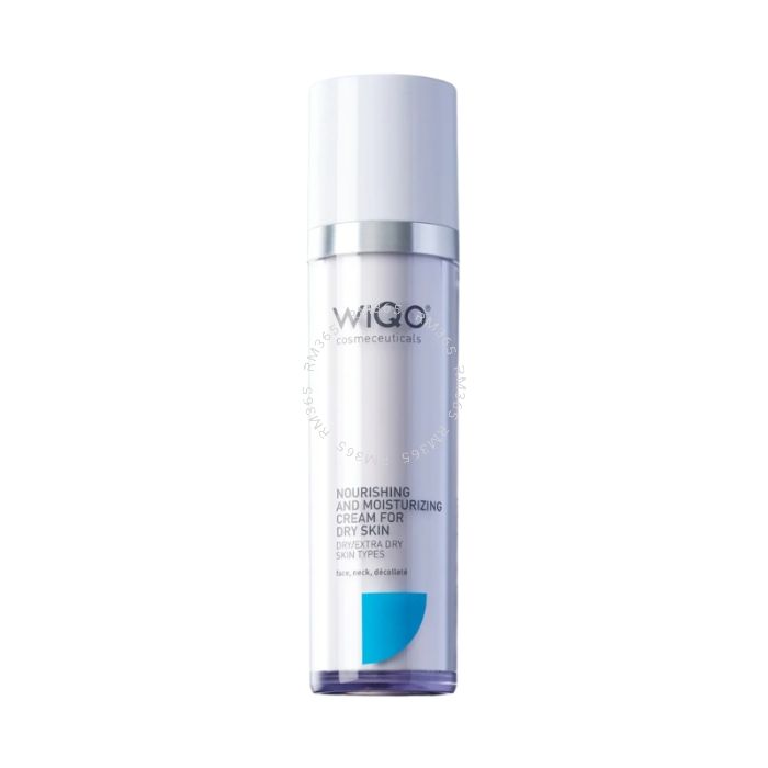 WiQo Nourishing and Moisturising Cream for Dry Skin contains nutritional principles and substances that restore normal skin protection. Indicates for naturally dry skins and as normalising agent whenever external agents have altered the natural hydrolipid WiQo Nourishing and Moisturising Cream for Dry Skin contains nutritional principles and substances that restore normal skin protection. Indicates for naturally dry skins and as normalising agent whenever external agents have altered the natural hydrolipid