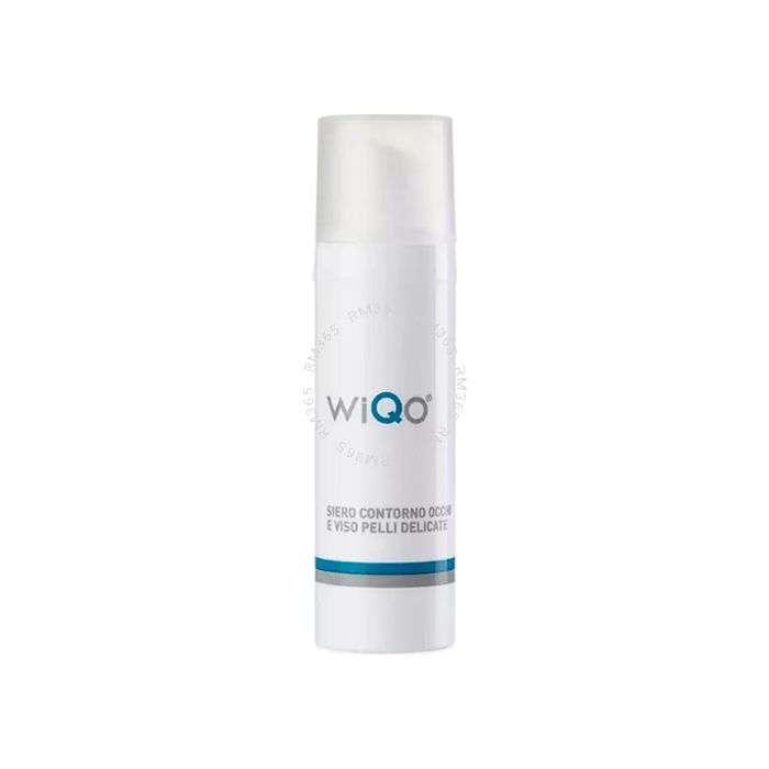 WiQo Eye Contour and Face Serum for Delicate Skin is an emulsion rich in active ingredients with a moisturizing and elasticizing effect.