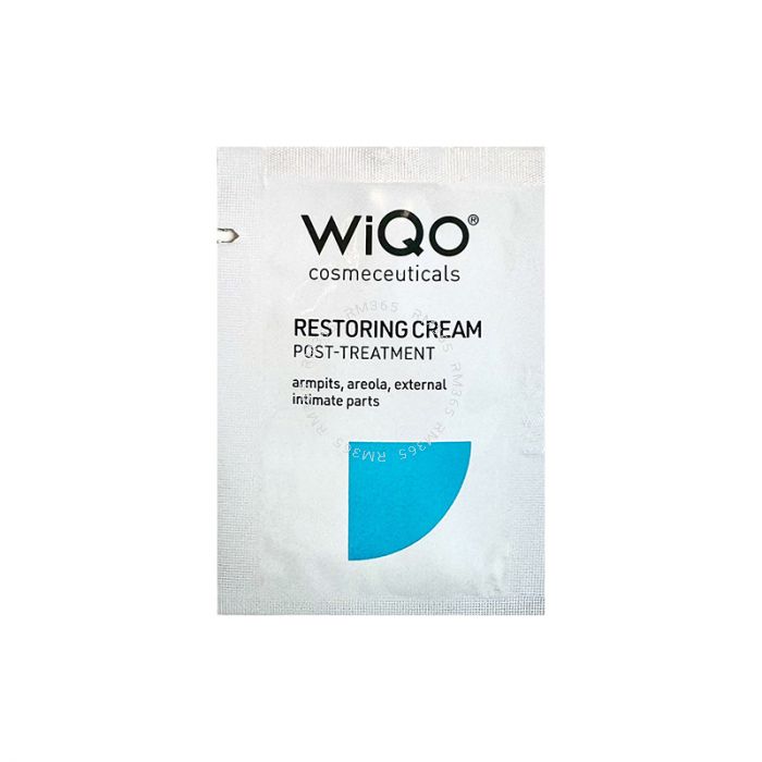 WiQo Restoring Cream is perfect to use on external delicate areas to protect the skin and prevent dryness in delicate areas after outpatient treatments and peelings. WiQo Restoring Cream is perfect to use on external delicate areas to protect the skin and prevent dryness in delicate areas after outpatient treatments and peelings.