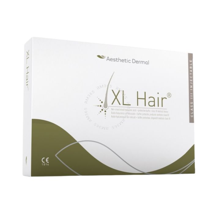 XL HairĀ® formula, designed for superficial and deep dermal injections, is based on hyaluronic acid combined with a unique protective buffer which is acting by increasing proliferation of papilla cells whilst stimulating hair growth, increase the thickness XL HairĀ® formula, designed for superficial and deep dermal injections, is based on hyaluronic acid combined with a unique protective buffer which is acting by increasing proliferation of papilla cells whilst stimulating hair growth, increase the thickness