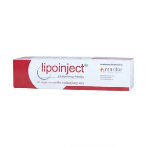 Lipoinject 24G intralipotherapy Needle. Intralipotherapy is a popular treatment with both men and women as it offers minimal invasive techniques, (no surgery) to eliminate excess, unwanted fat tissue from the body.