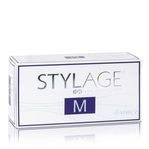 Stylage M is specifically designed to instantly correct superficial lines and wrinkles. Use Stylage M to fill smaller nasolabial folds, treat superficial wrinkles and sagging chins folds to make them smooth and tight. It can also be used for marionette li