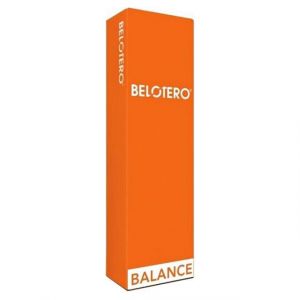Belotero Balance is a HA volumizing filler used in the medium to deep dermis for moderate to severe facial wrinkles, lines and folds such as glabellar lines, nasolabial folds, marionette lines, lip contours, lip volume and oral commissures.