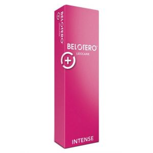 Belotero Intense Lidocaine is a delicate gel dermal filler, offering an optimal and effective solution to diminish wrinkles in the facial areas. 