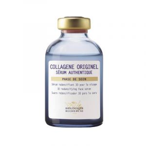 A true innovation resulting from scientific research, the Collagène Originel serum acts on the 4 main types of collagen to redensify the skin in 3 dimensions. A unique combination of 4 active ingredients, it promotes the production of types I and III coll