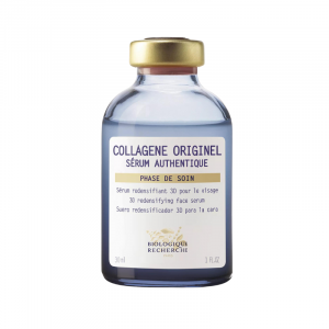 3D REDENSIFYING FACE SERUM.

A true innovation resulting from scientific research, the Collagène Originel serum acts on the 4 main types of collagen to redensify the skin in 3 dimensions. A unique combination of 4 active ingredients, it promotes the pro