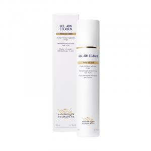 REFRESHING MOISTURIZING FACE FLUID.
Gel ADN Silkgen is a fresh moisturizing fluid enriched with antioxidant active ingredients. Made with salmon DNA and silk Extract, this gel preserves the moisture level of the epidermis. Skin is left silky-smooth, rehy