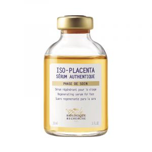 Iso-Placenta serum has a specific regenerating action on seborrheic-prone skins. Its unique formula contains an active ingredient, the Biomimetic placenta, which mimics the composition of human placenta to provide the skin with all the elements it needs t