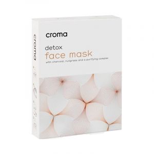 The serum within our Croma Detox Sheet Mask is composed of a unique blend of ingredients known to purify the skin and leave a smooth and radiant appearance. Calming and hydrating ingredients guarantee a gentle application without stripping the skin of its