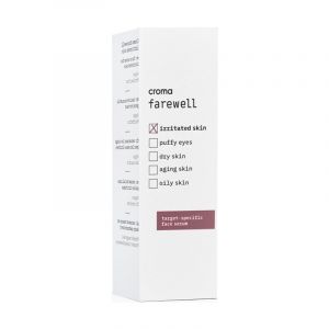 Especially formulated for irritated, sensitive skin, farewell irritated skin helps soothing irritations, reducing skin redness and strengthening the skin barrier. Due to the main ingredients, including Hyaluronic Acid, Madecassoside, Niacinamide and D-Pan