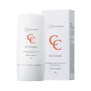 Dermaheal CC Cream enhanced by bioactives hydrates, protects and perfects for a more “radiant” look. It enhances skin complexion by improving its texture, balancing skin tone.