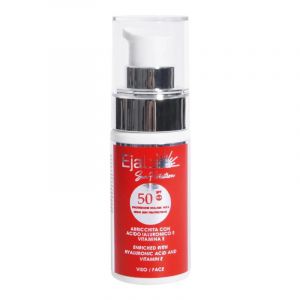 Ejal Sun Protection Face SPF50 sunscreen cream protects the skin against harmful radiation at the highest (SPF50+) level. 

The hyaluronic acid in it intensively hydrates the skin and reduces the excessive water loss of the epidermis. Vitamin E in combi