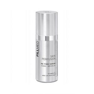 Fillmed RE-Time Serum is an anti-ageing serum designed to act on the four signs of photo-induced ageing skin - loss of elasticity, dehydration, thinning of the skin and wrinkles. 