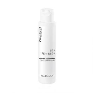 Fillmed Perfecting Solution purifies and evens out the texture of the skin. The exfoliating action of high-tolerance acid gluconolactone removes dead skin cells and encourages cell renewal, leaving the skin feeling beautifully clean.