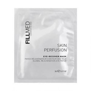 FILLMED Skin Perfusion Eye Recover Mask is designed to combat dark circles, puffiness, wrinkles, and dropping eyelids.