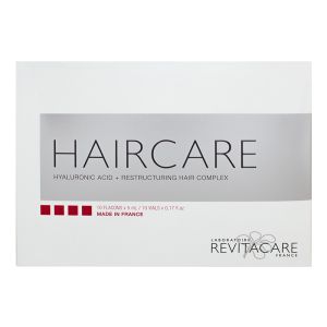 HAIRCARE is a resorbable implant composed of Hyaluronic acid 2 mg + Restructuring hair complex, injectable by micro-injections into dermis of the scalp near hair roots