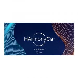 The HArmonyCa formula combines hyaluronic acid with calcium hydroxyapatite in one product to add immediate volume to the injection areas thanks to the hyaluronic acid and gradual and prolonged lifting thanks to the collagen stimulation induced by the calc