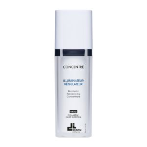 This serum regulates the epidermal structure, reduces imperfections, and restores radiance. The complexion is even and luminous.