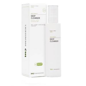 INNO-DERMA Deep Cleanser is an oil-free and noncomedogenic cleanser for oily skin that deeply detoxifies your skin and removes impurities. It also helps to regulate sebum production, being ideal for acne-prone skin.