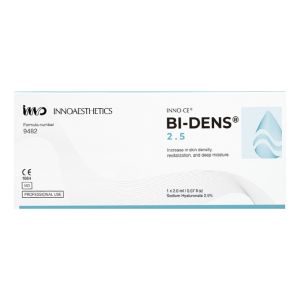 Combination of High and Very High Molecular Weight Hyaluronic Acid to increase skin density and deeply moisturize. It firms and plums up the skin, achieving a revitalizing and rejuvenating effect.