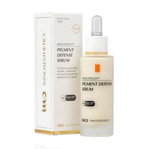 Skin brightening serum that regulates and controls melanocyte activity. It reduces dark spots and gradually evens the skin tone.