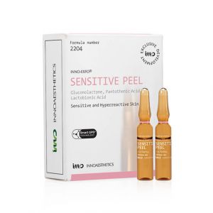 INNO-EXFO Sensitive Peel - Specific chemical peel for sensitive skin that promotes the regeneration and strengthening of the skin barrier, reducing skin reactivity to external irritants.