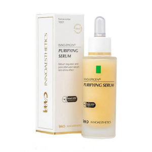 Purifying serum that effectively helps to control oily skin. It regulates sebum secretion and shrinks pores, providing an even and shine-free complexion