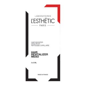 This product is used on the scalp to stimulate hair growth and fight against androgenic alopecia and baldness. It both improves hair density and offers anti-greying action. Suitable against progressive or sudden hair loss, L'ESTHETIC HAIR REVITALIZER rehy