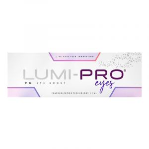 LUMI-PRO Eyes is a cutting-edge skin booster designed to target dark under-eye circles, puffiness, and fine wrinkles. Its advanced formula, contains 5 mg/ml of Polynucleotides and works by deeply hydrating and revitalising the delicate under-eye area, hel