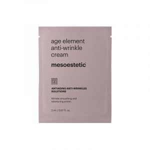 Mesoestetic Age Element Anti-Wrinkle Cream for a smoother skin free from imperfections. Its action helps protect and correct wrinkles and expression lines.