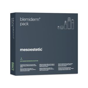 Professional application method in the clinic for the intensive treatment of skin with blemishes caused by acne.
