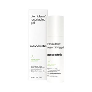 Mesoestetic blemiderm resurfacing gel - Renewing gel for combination, oily acne-prone skin. Refines the pore, purifies and retexturises the skin. Gel with salicylic acid and glycolic acid.