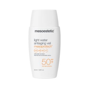 Mesoestetic® Mesoprotech Light Water Antiaging Veil SPF 50 + (1 Bottle x 50ml Per Pack) - Special Offer
