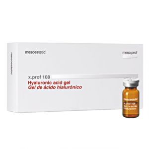 Mesoestetic Meso.prof X.prof Hyaluronic Acid Gel (5 x 5ml) - Moisturising, anti-aging action.

