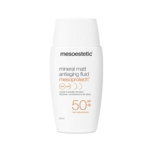 Mesoestetic® Mesoprotech Mineral Matt Antiaging Fluid SPF 50 + (1 Bottle x 50ml Per Pack)