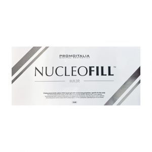 Nucelofill Hair has shown significant efficacy in the treatment of androgenetic alopecia and in all cases of hair weakening, improving the triophism of the hair follicle thanks to its deep and continuous biorestructure effect.