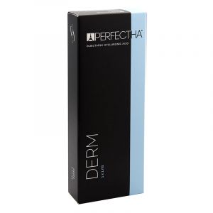 Perfectha® Derm is an injectable dermal filler designed to treat medium lines, glabellar lines, skin depressions and redefine the contour of the lips. The crosslinked hyaluronic acid gel has a cross-linking rate of 90% and is intended to be injected into 