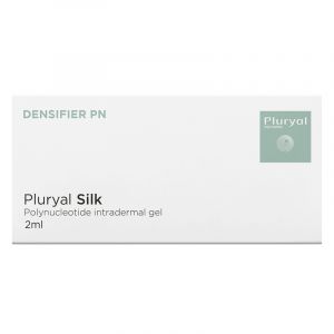Pluryal Silk is a skin densifier designed to improve the hydration and elasticity of the skin due to its high purity of polynucleotides. It decreases the sign of fatigue and repairs the skin’s metabolism and texture. Pluryal Silk works as a skin healer an