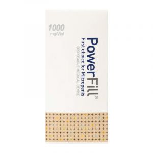 PowerFill is an injectable filler to enhance or enlarge penis for persons with micropenis. The possibility of PLA microspheres as a potentially useful bulking agent in urologic field.