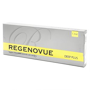 Regenovue Deep Plus with Lidocaine is an excellent Dermal Filler that can be used to redefine and reshape lips, cheeks, jawline, among other indications.